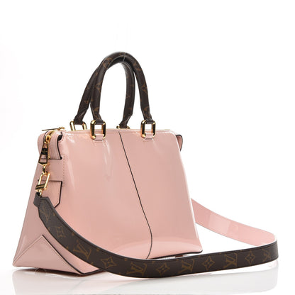 Louis Vuitton Patent Calfskin Miroir Tote Rose Ballerine 4 of 9