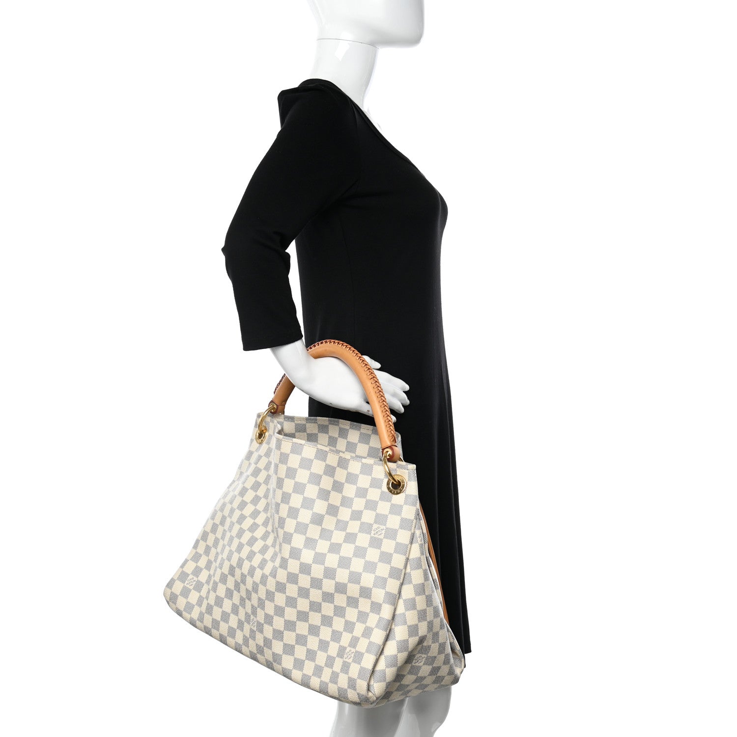Louis Vuitton Damier Azur Artsy MM 2 of 11