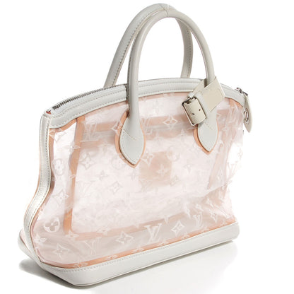 Louis Vuitton Monogram Transparence Lockit White 3 of 7