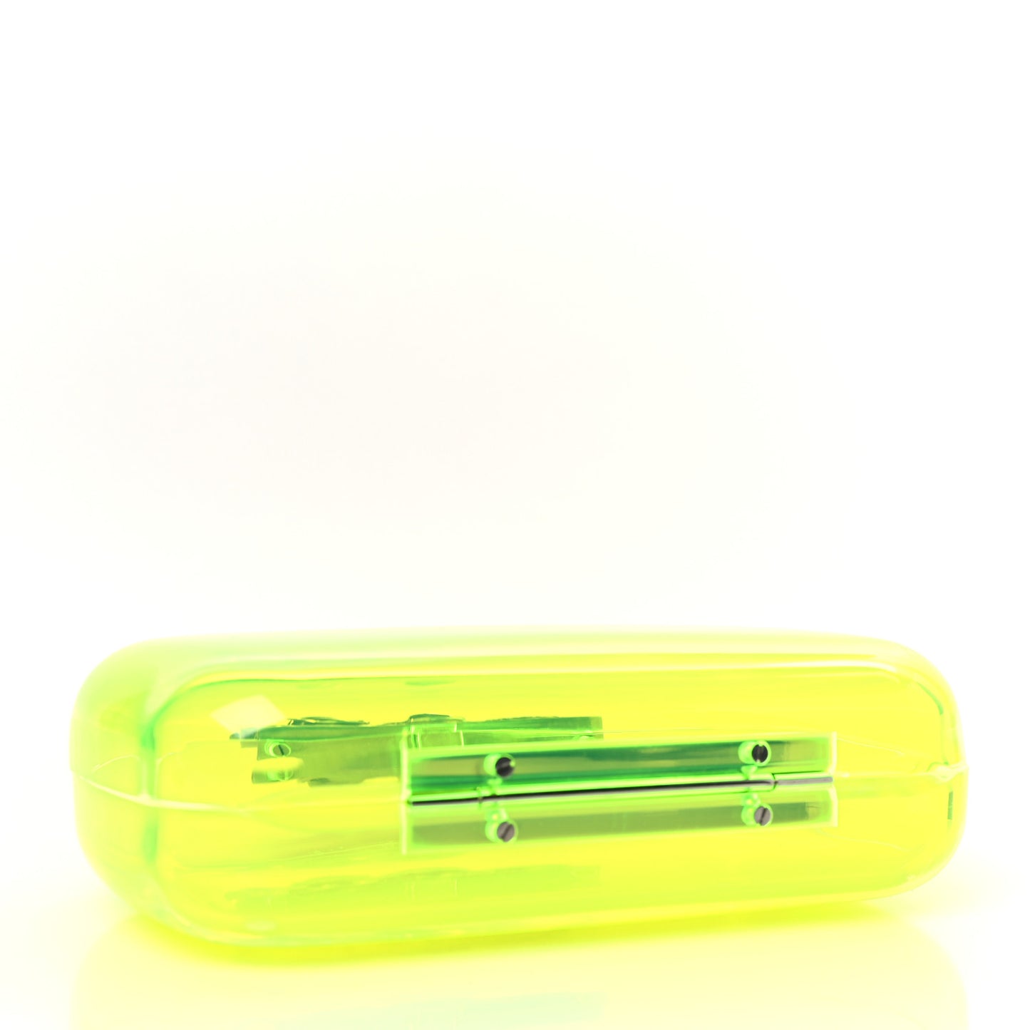 Resin Knuckle Clutch Neon Yellow