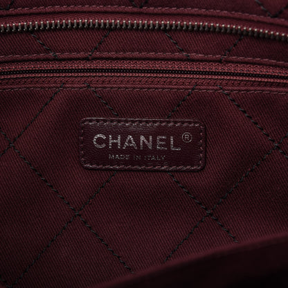Chanel Grained Calfskin Quilted Small Daily Shopping Tote Black 9 of 10