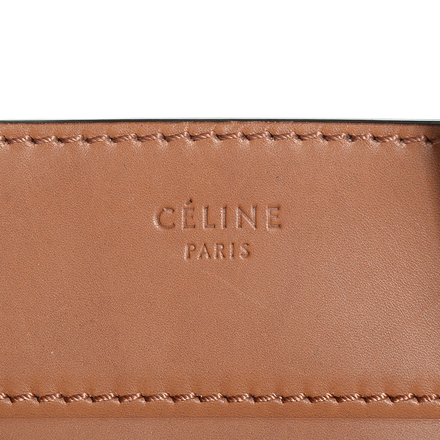 Celine Natural Calfskin Medium Phantom Luggage Tan 8 of 9