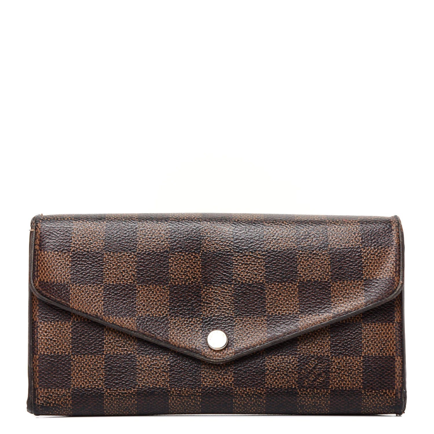Louis Vuitton Damier Ebene Sarah Wallet NM 1 of 6
