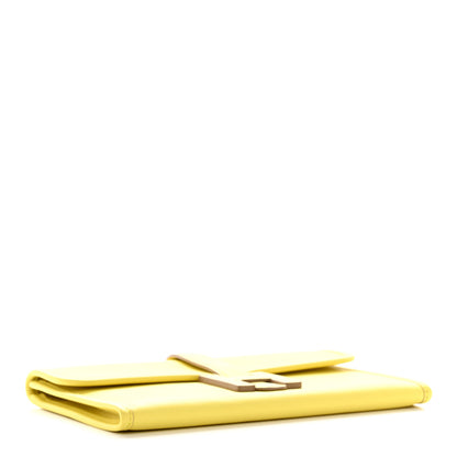 Hermes Swift Jige Duo Clutch Lime 5 of 12