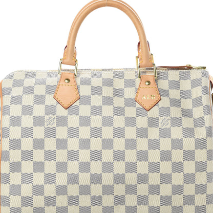 Louis Vuitton Damier Azur Speedy 30 9 of 15