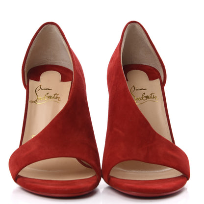 Christian Louboutin Veau Velours Phoebe 100 Pumps 36 Loubi 2 of 9