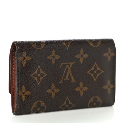 Louis Vuitton Monogram Porte-Monnaie Tresor Wallet 3 of 11