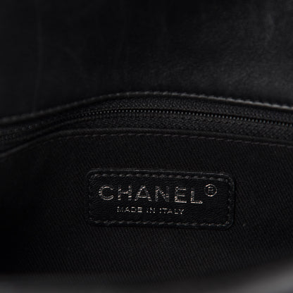 Chanel Patent Quilted Large Coco Shine Flap Black 18 of 20