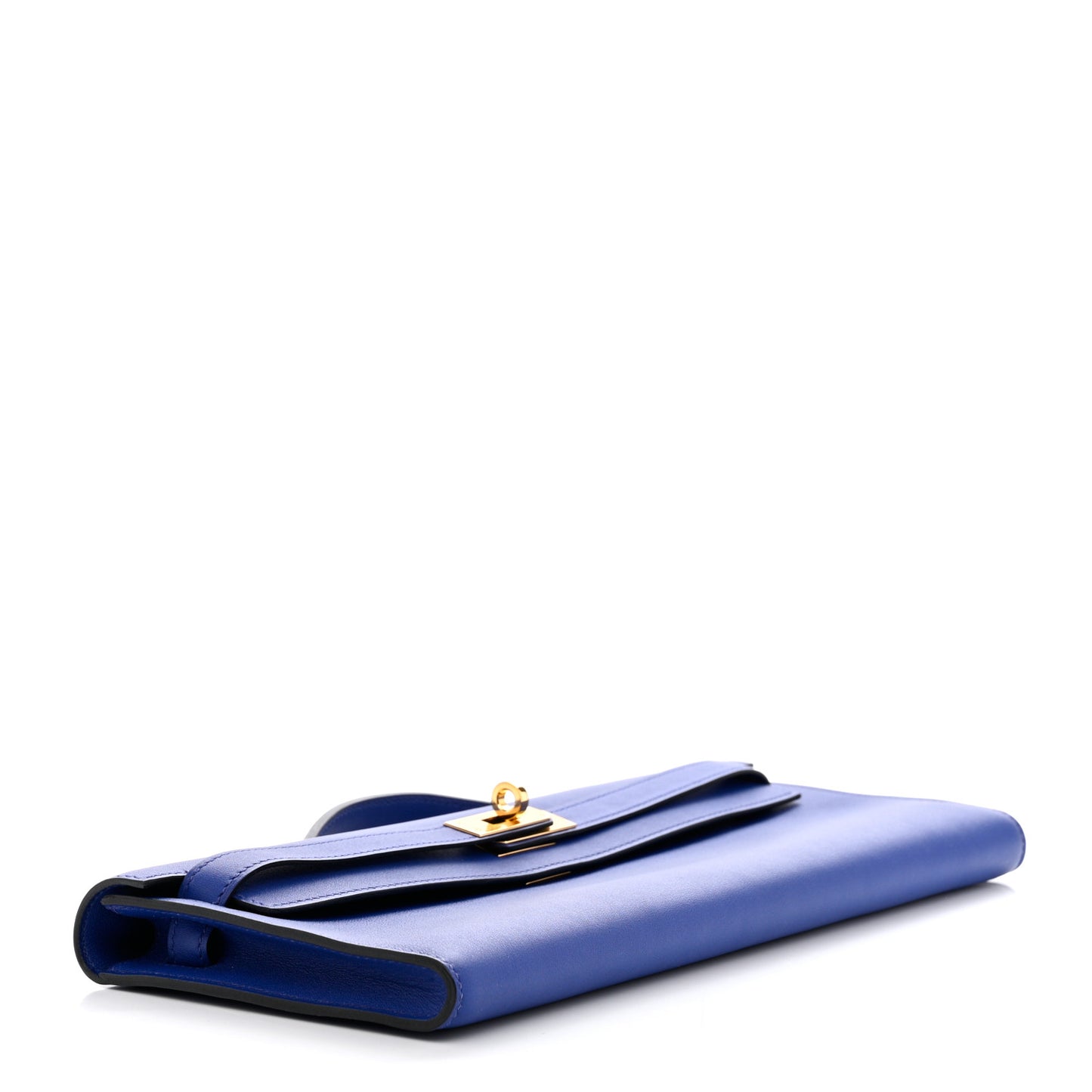 Swift Kelly Cut Clutch Pochette Bleu Electrique