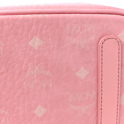 MCM Visetos Medium Liz Reversible Shopper Tote Blossom Pink 8 of 13
