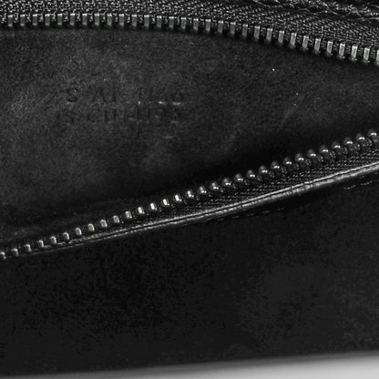 Celine Drummed Calfskin Micro Luggage Black 7 of 7