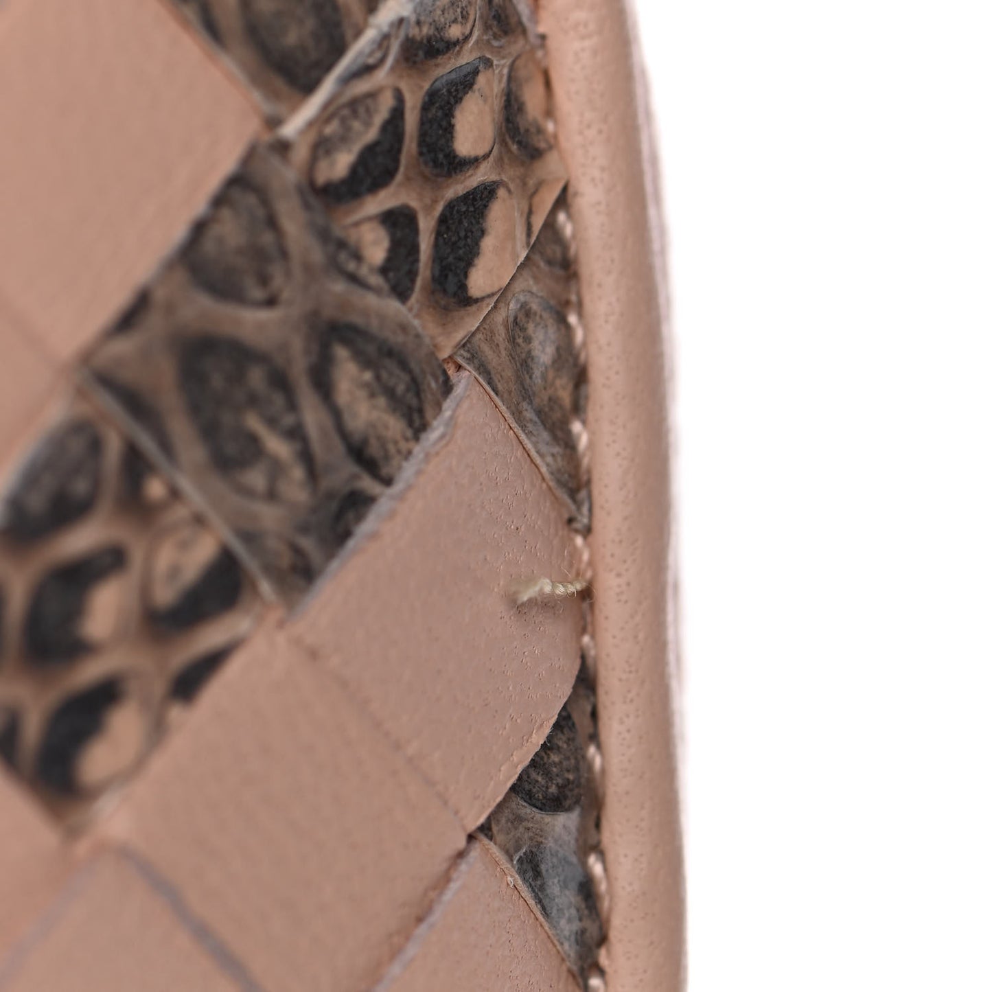 Nappa Intrecciato Ayers Zip Around Wallet Flamingo