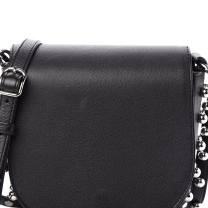 Alexander Wang Pebbled Calfskin Mini Lia Black Rhodium Hardware 7 of 9