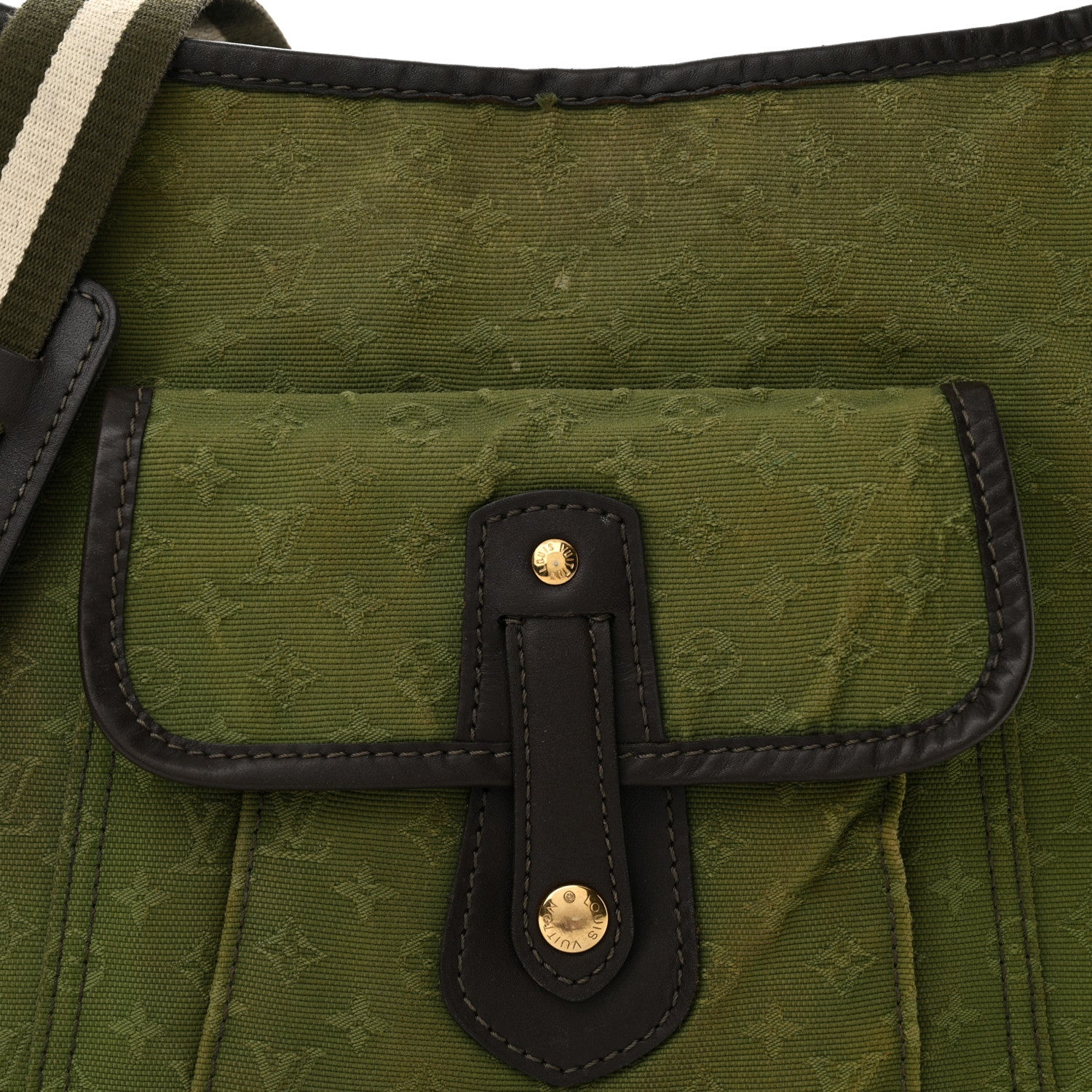 Louis Vuitton Mini Monogram Besace Mary Kate Kaki 7 of 13