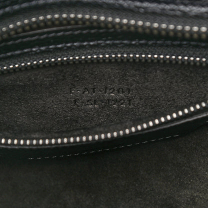 Celine Drummed Calfskin Micro Luggage Black 8 of 12