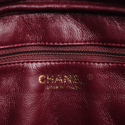 Chanel Aged Calfskin Quilted Large Reissue Camera Case Black 6 of 7