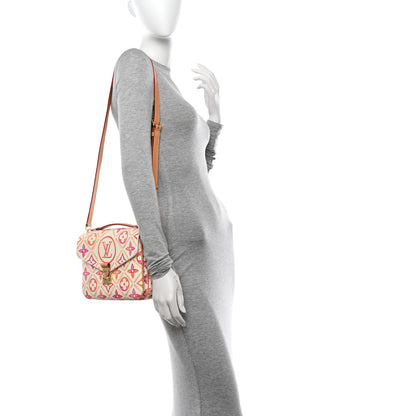 Louis Vuitton Monogram Tiles By The Pool Pochette Metis MM Coral 2 of 9