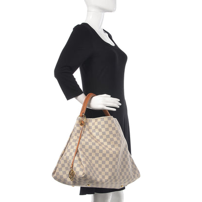 Louis Vuitton Damier Azur Artsy MM 2 of 19