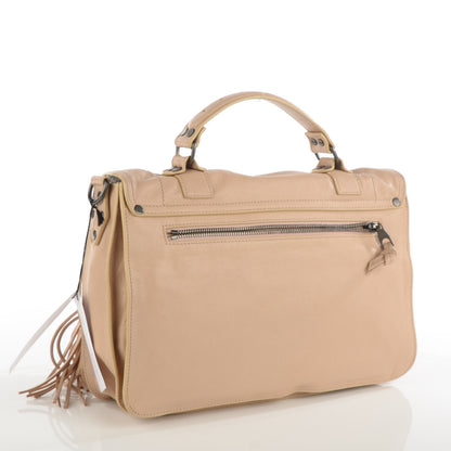 Proenza Schouler Lambskin Fringe Medium PS1 Satchel Nude 3 of 8