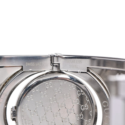 Gucci Stainless Steel Canvas Mother of Pearl 33mm Twirl Quartz Watch 7 of 11