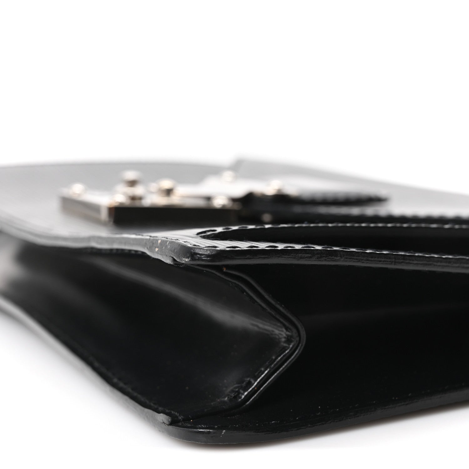 Louis Vuitton Epi Pochette Sellier Dragonne Clutch Black 9 of 9