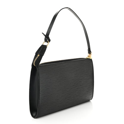 Louis Vuitton Epi Pochette Accessories 24 Black 3 of 10