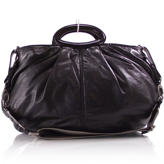 MARNILambskinBalloonBlack