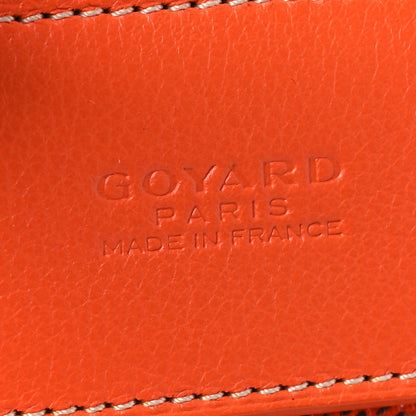 Goyard Goyardine Calfskin Mini Alpin Backpack Orange 7 of 11