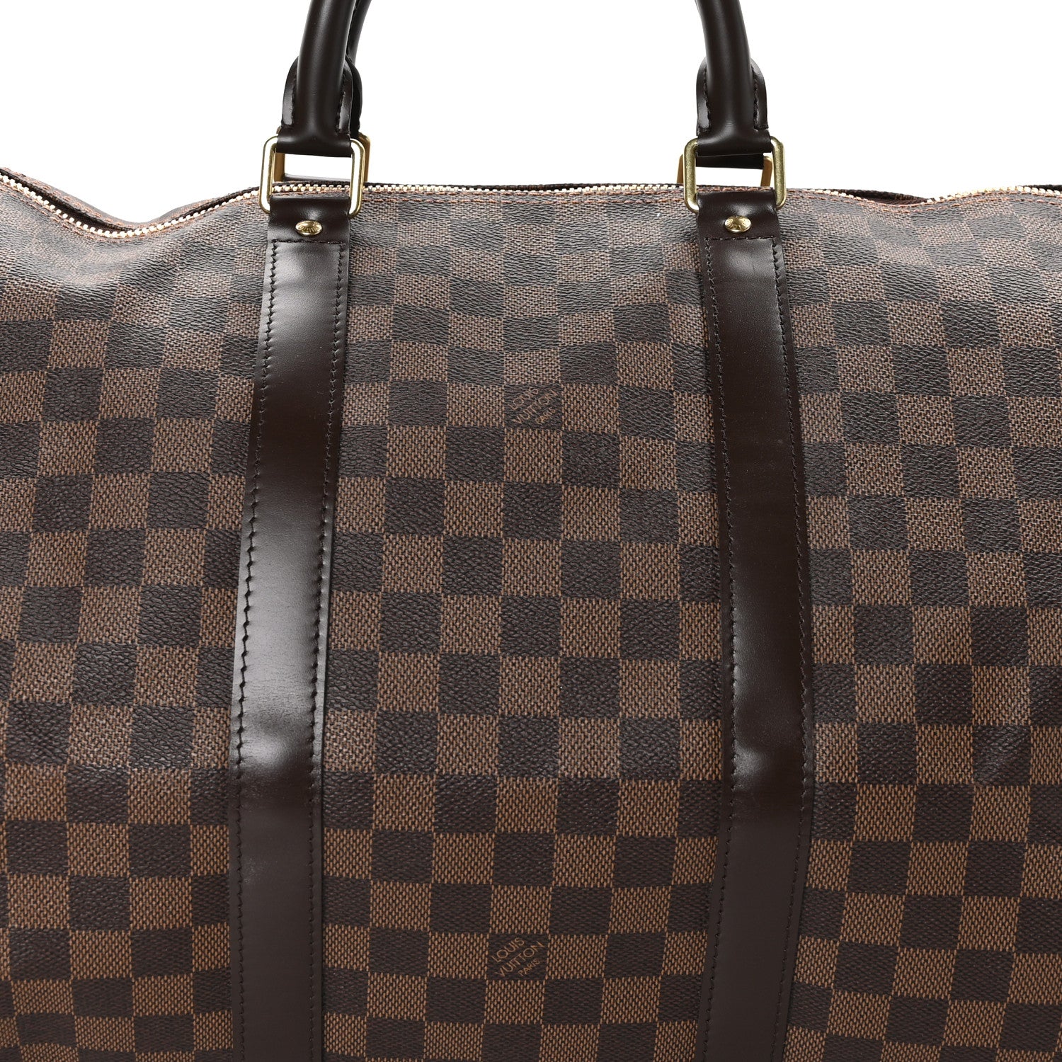 Louis Vuitton Damier Ebene Keepall 50 7 of 12