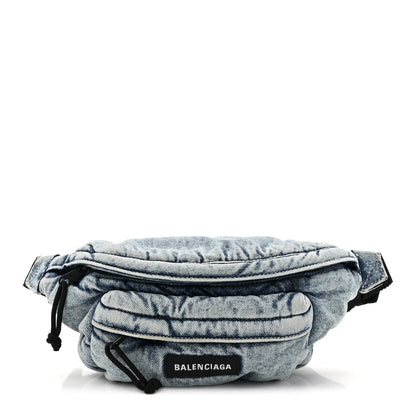 Balenciaga Denim Explorer Beltpack Blue 1 of 10
