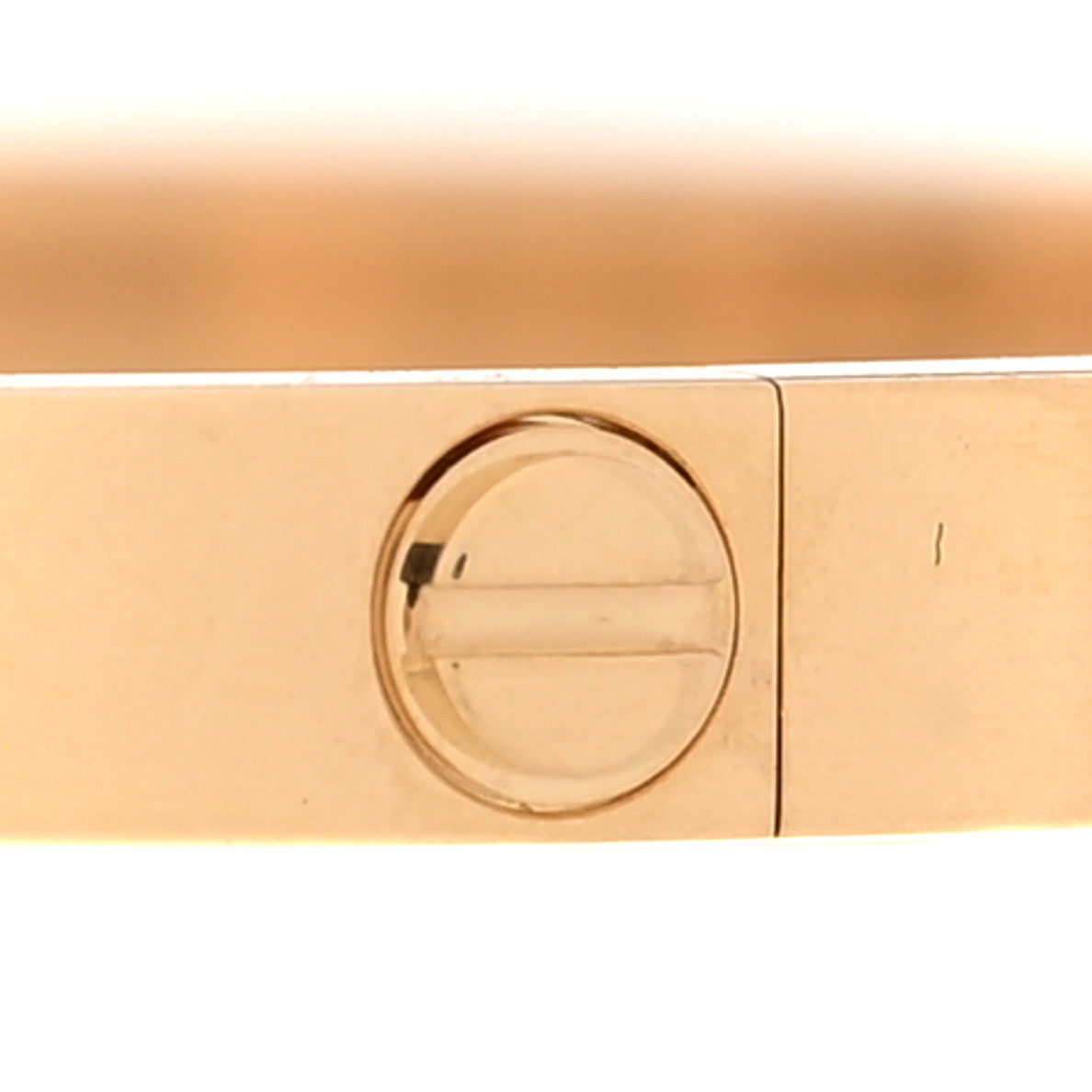Cartier 18K Yellow Gold Small LOVE Bracelet 19 6 of 6