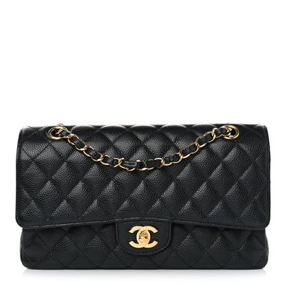 Chanel Caviar Quilted CC Box Flap Black 1 of 10
