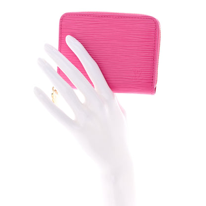 Louis Vuitton LV x TM Epi Zippy Coin Purse Kawaii Pink 2 of 7