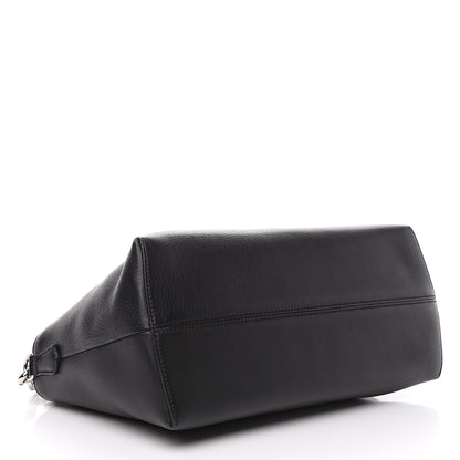 Fendi Vitello Dolce Large By The Way Boston Bag Black 3 of 12