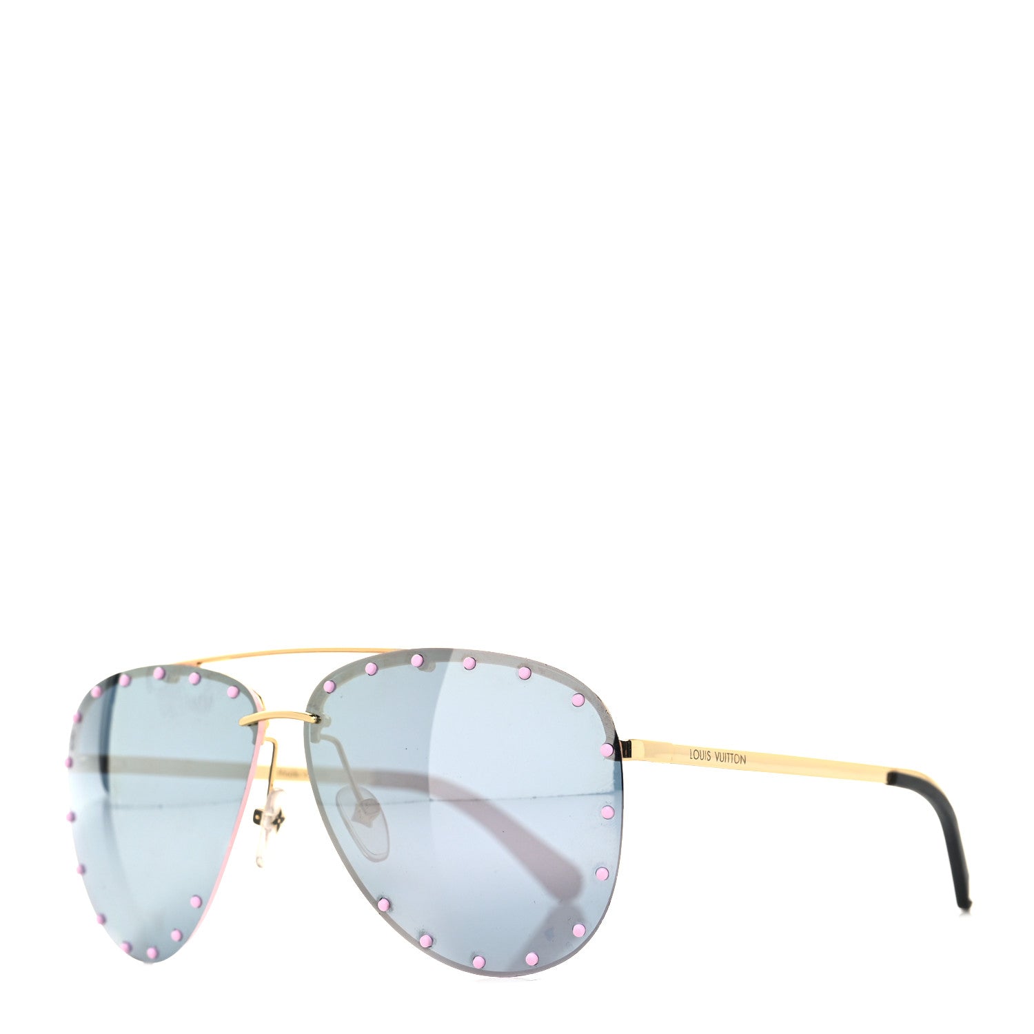 Louis Vuitton The Party Aviator Gradient Z1154U Sunglasses Black 1 of 9