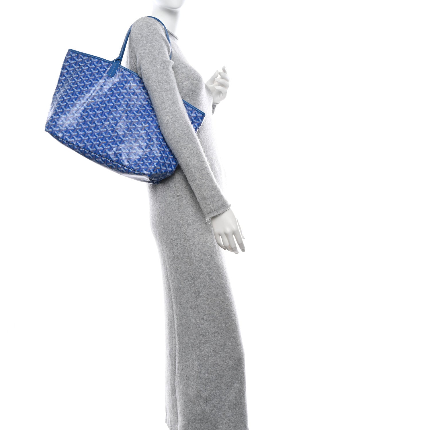 Goyard Goyardine Saint Louis PM Sky Blue 2 of 11