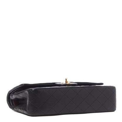 Chanel Lambskin Quilted Medium Double Flap Black 4 of 10