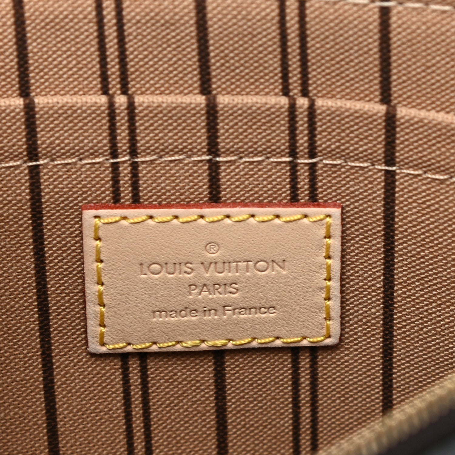 Louis Vuitton Monogram Neverfull MM GM Pochette 6 of 7
