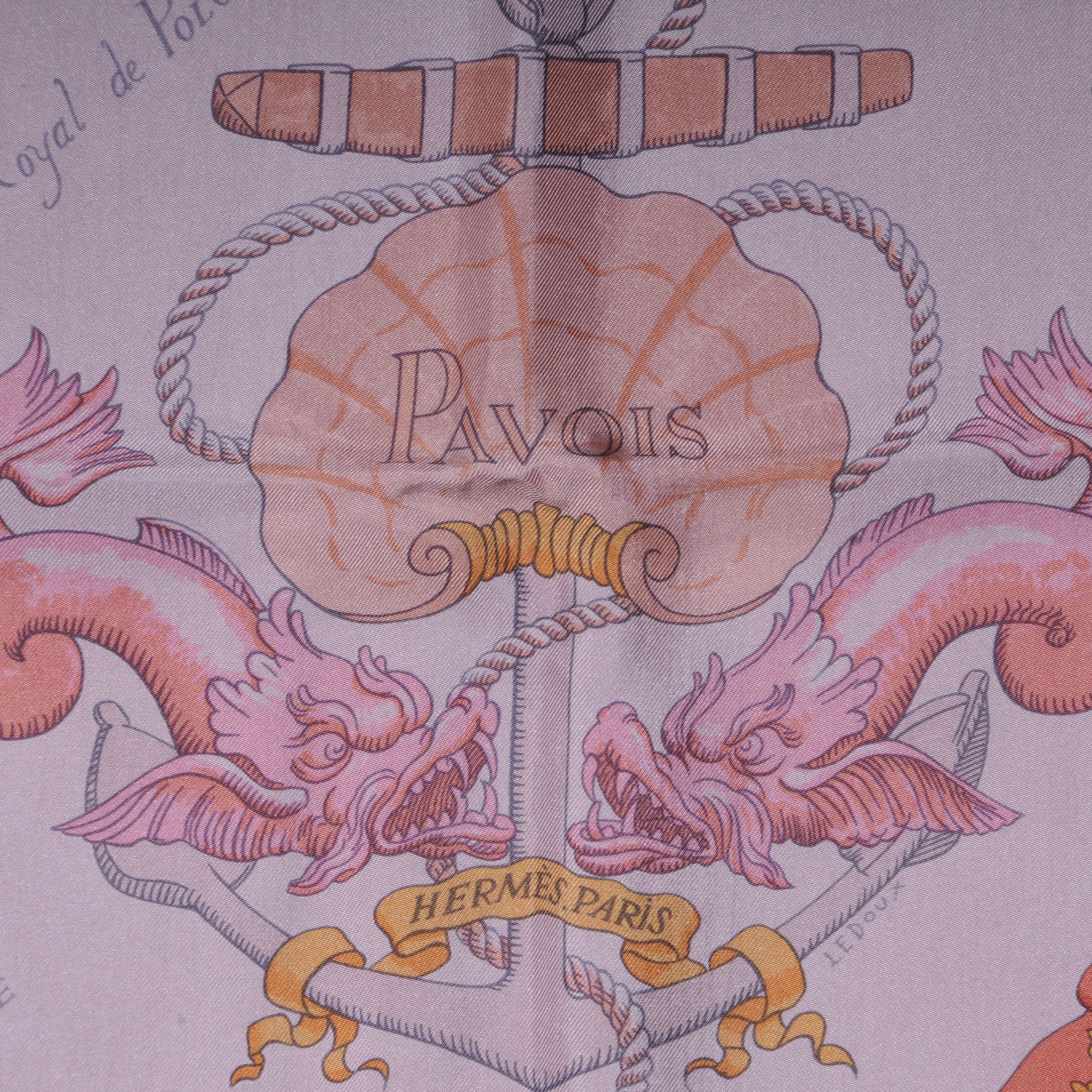 Hermes Silk Pavois Flags Carre Scarf 90 3 of 3