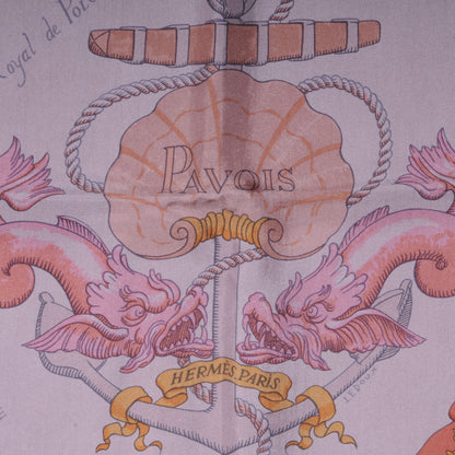 Hermes Silk Pavois Flags Carre Scarf 90 3 of 3