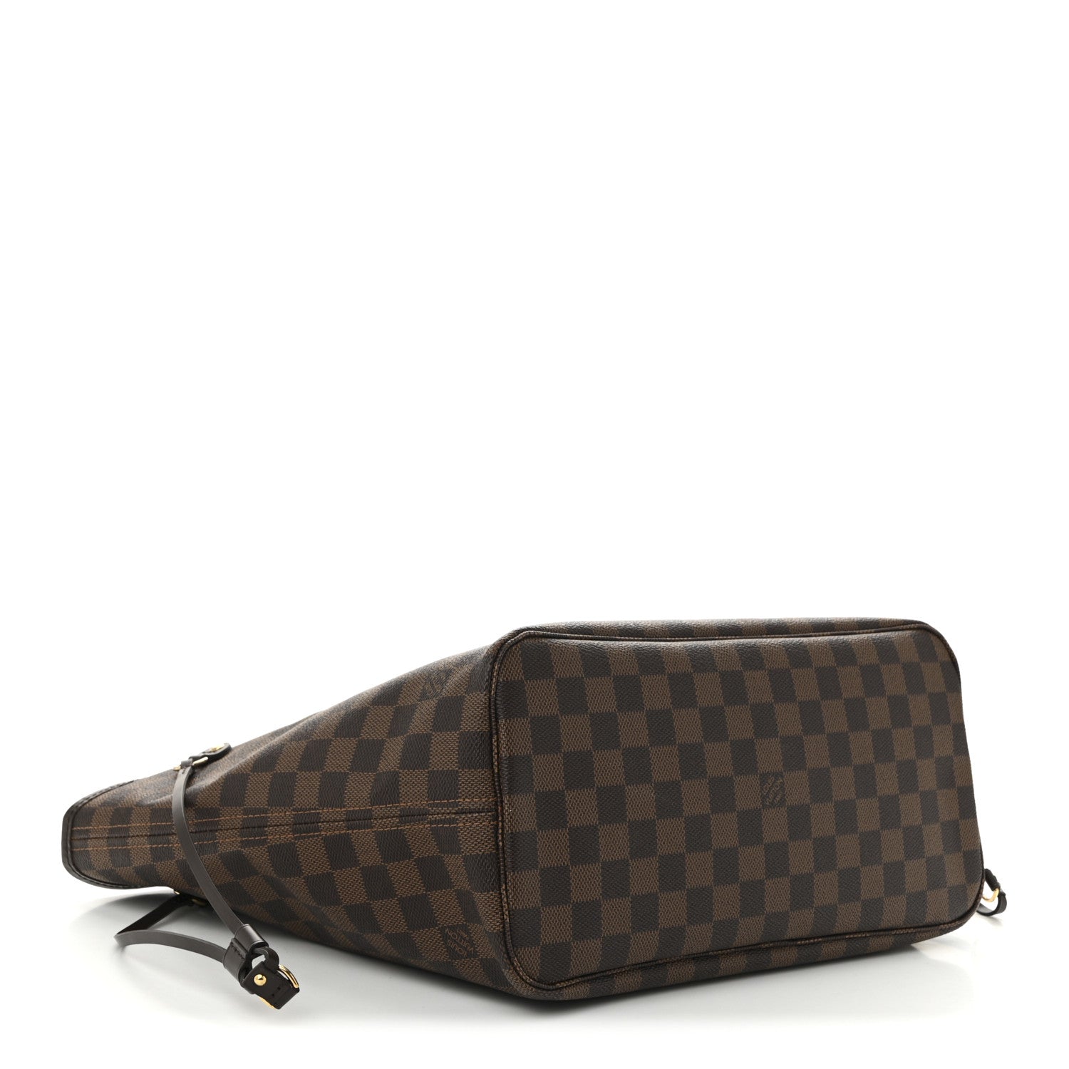 Louis Vuitton Damier Ebene Neo Neverfull MM Rose Ballerine 4 of 12
