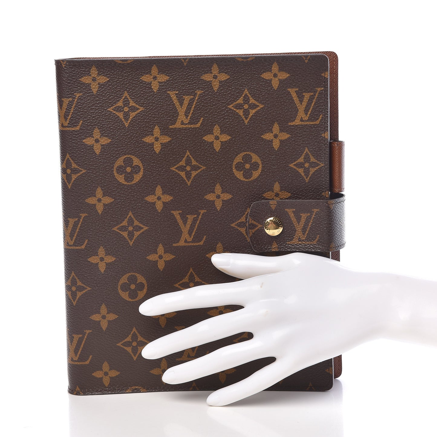 Monogram Large Ring Agenda Cover
