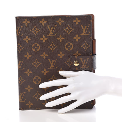 Louis Vuitton Monogram Large Ring Agenda Cover 2 of 9