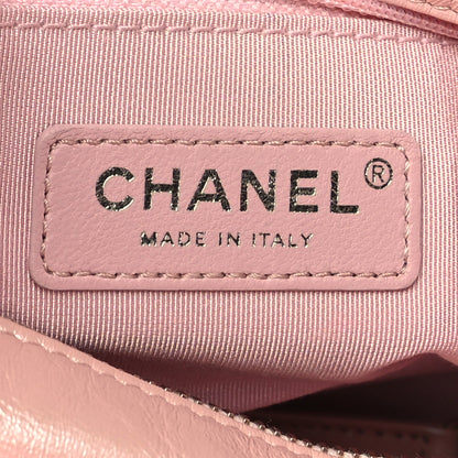 Chanel Iridescent Aged Calfskin Quilted Small Gabrielle Hobo Rose 6 of 11