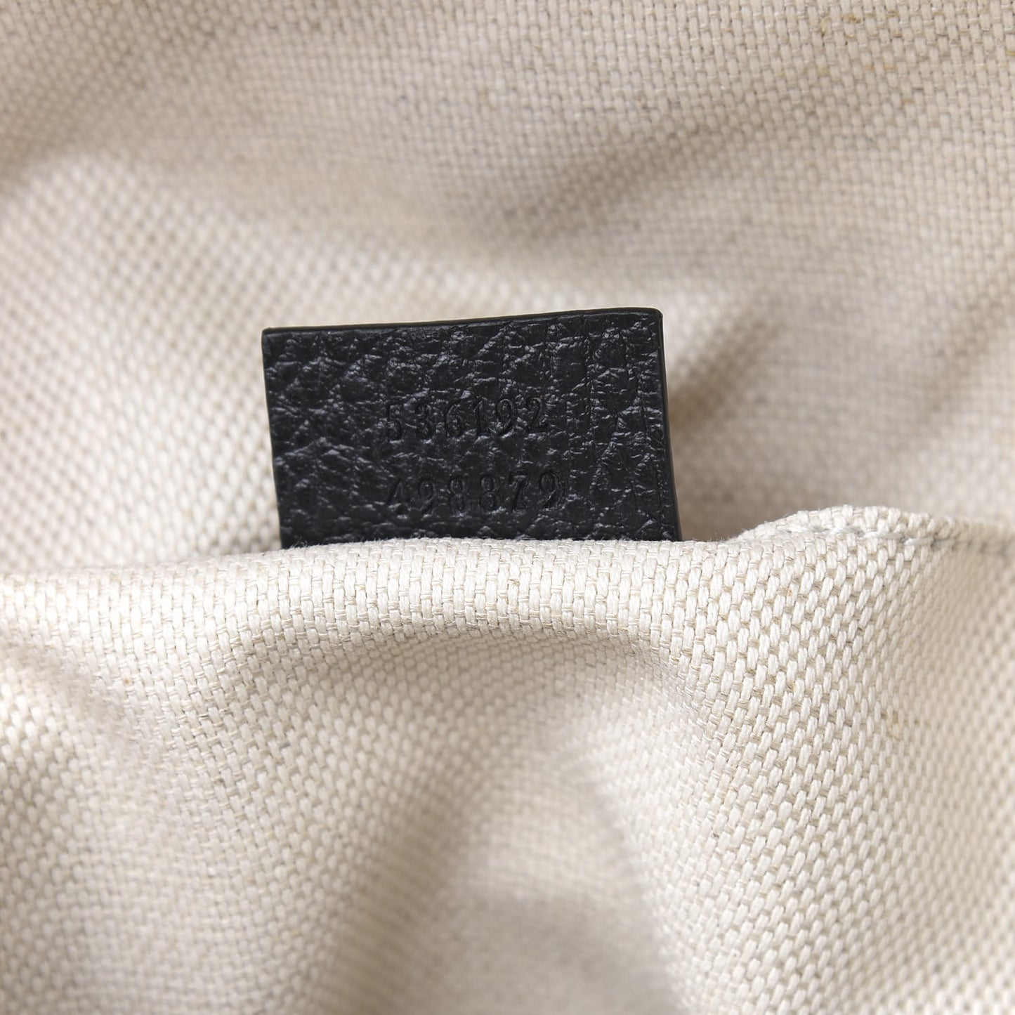 Pebbled Calfskin Soho Chain Backpack Black