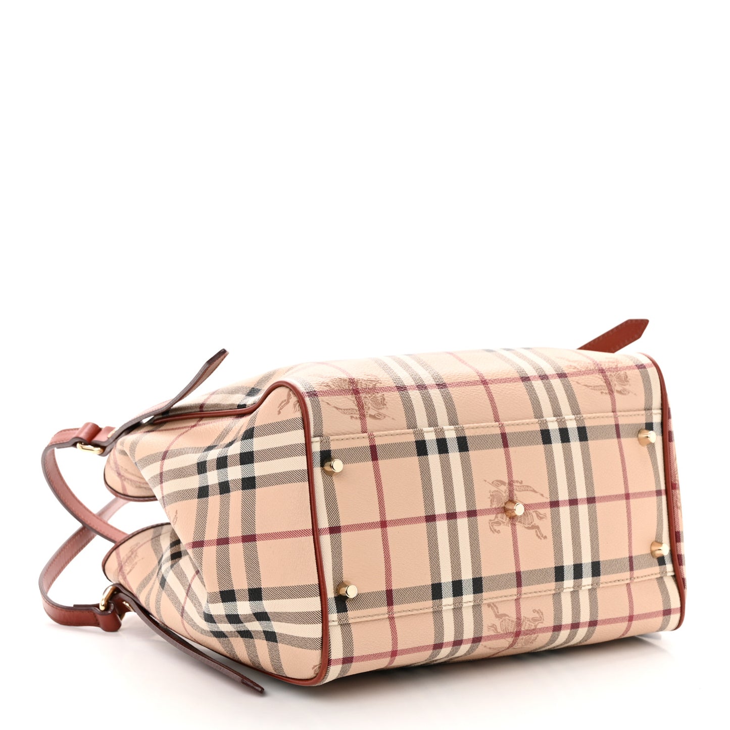 Haymarket Check Small Canterbury Tote Military Red