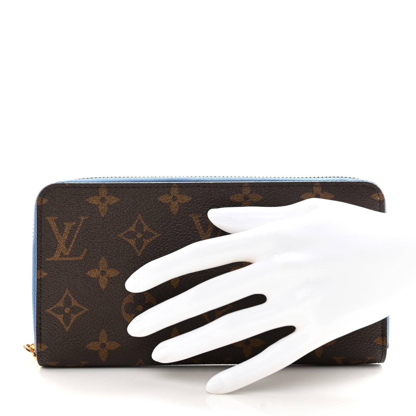 Monogram Zippy Wallet Blue Jean