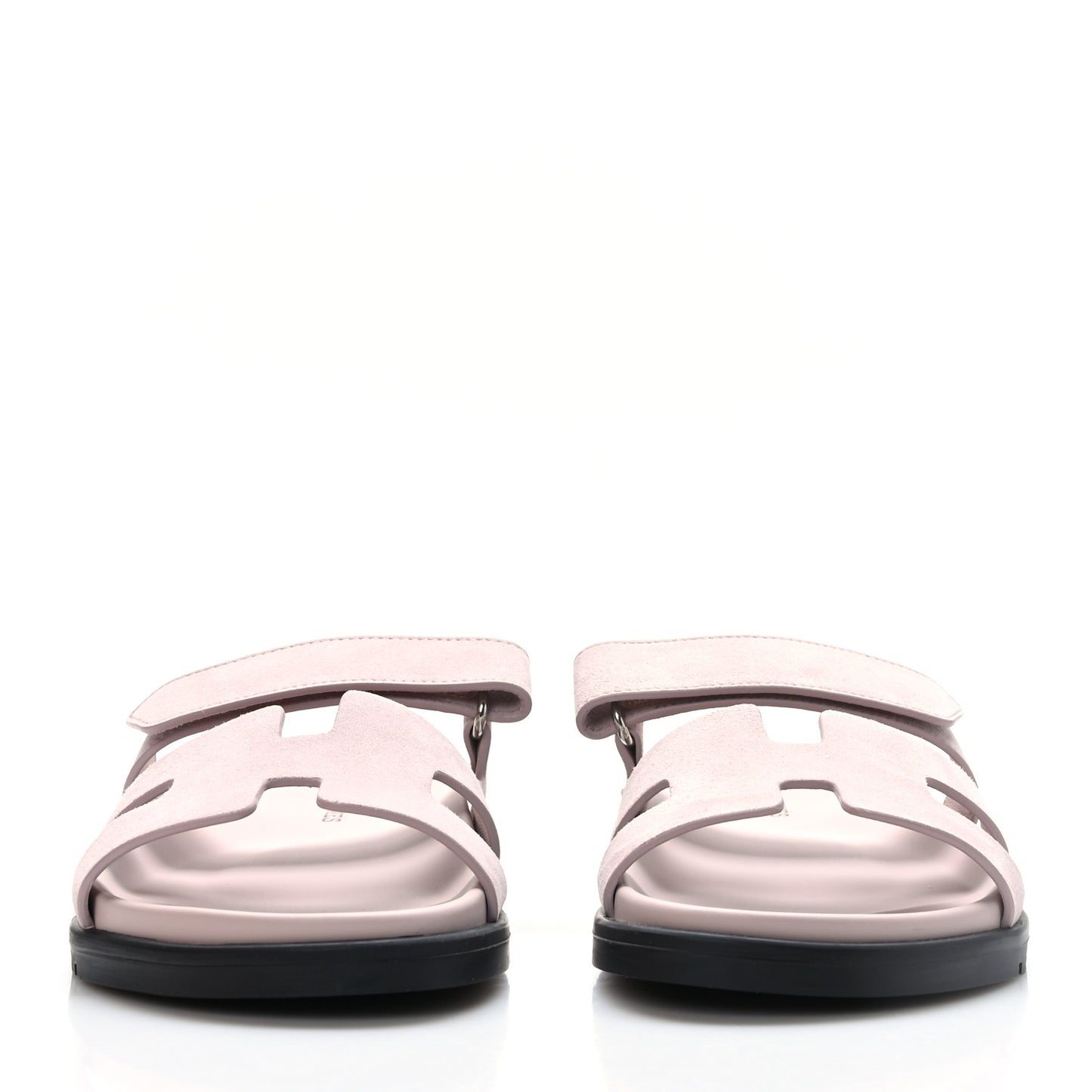 Suede Goatskin Womens Chypre Sandals 37 Rose Porcelaine