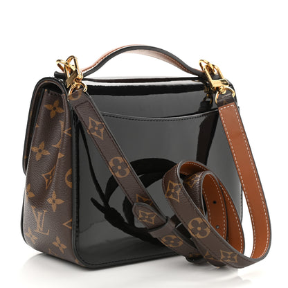 Louis Vuitton Patent Calfskin Monogram Cherrywood BB Black 3 of 7