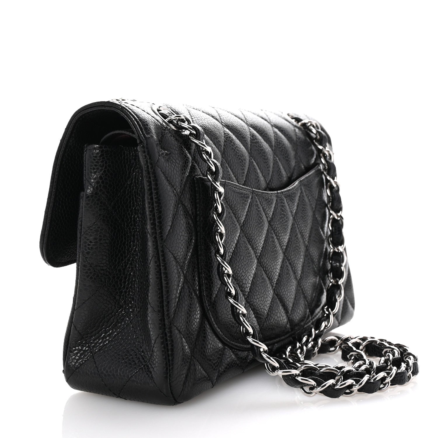 Chanel Caviar Quilted Small Double Flap Black 3 of 10